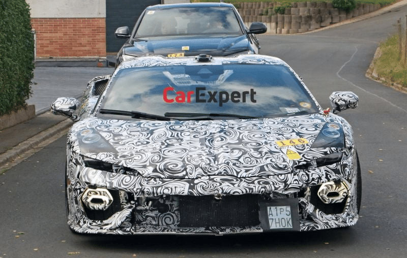 Lamborghini Huracan Successor Spotted in Camouflaged Design