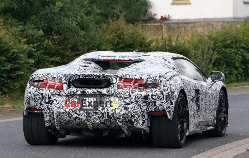 Lamborghini Huracan Successor Spotted in Camouflaged Design