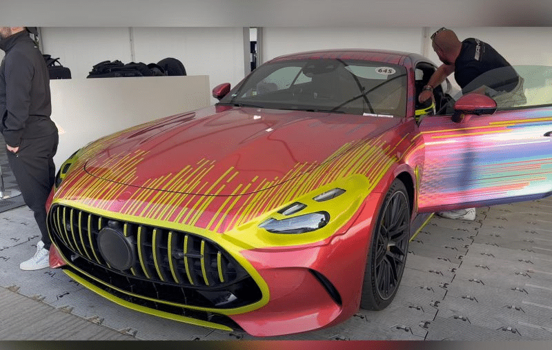 Mercedes-AMG GT Prototype Spins Out of Control at Goodwood Festival of Speed