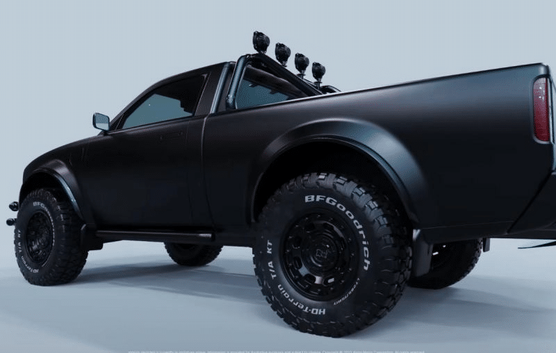 Alpha's Retro Single-Cab Ute: A Nostalgic Ride into the Future