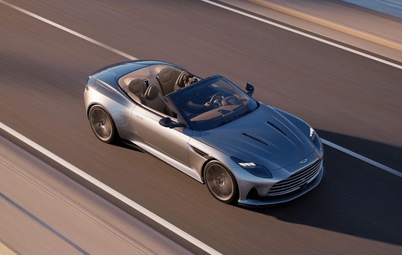 Aston Martin Unveils DB12 Volante: A Grand Tourer for Wind-in-the-Hair Enthusiasts