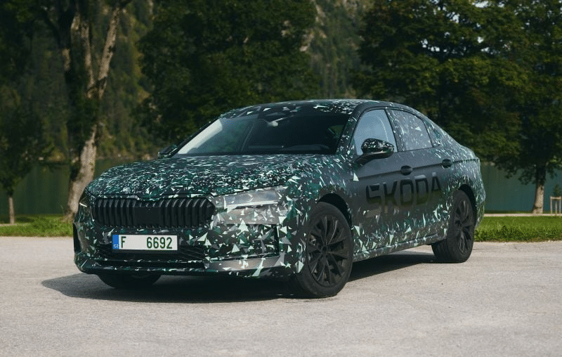 Skoda Teases Next Generation Superb Liftback: What to Expect