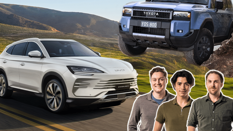 The Scoop on Australian Pricing for the 2025 Toyota LandCruiser Prado and BYD Sealion 6 Plug-in Hybrid SUV