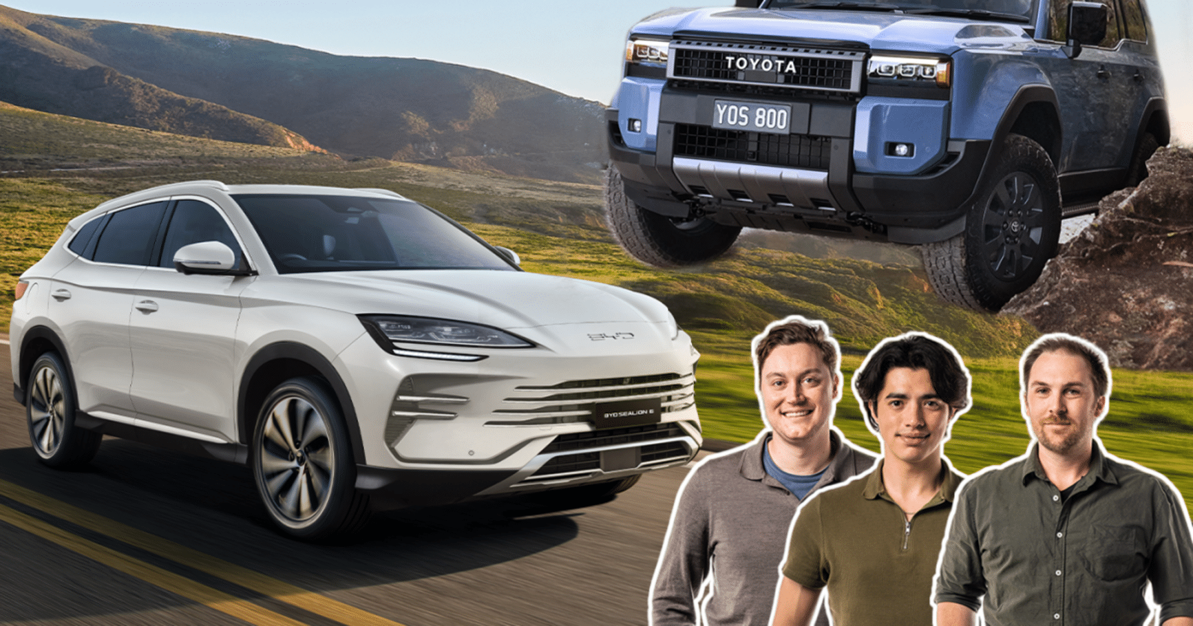 The Scoop on Australian Pricing for the 2025 Toyota LandCruiser Prado and BYD Sealion 6 Plug-in Hybrid SUV